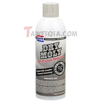 منظف اسطح ومزيل صدأ سبراي من سايكلو Dry Moly - Cyclo