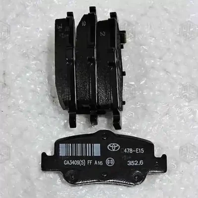 Rear Brake Pads Genuine Parts Toyota Corolla South Africa 2008-2 - Toyota Genuine Parts