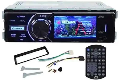JVC DVD/CD/USB Receiver with 3-inch Monitor KD-AV300 - JVC