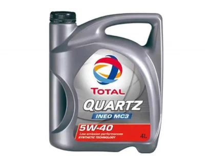 زيت موتور 5w-40 من توتال 4 لتر 10 آلاف كيلو - Total