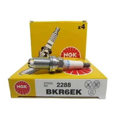 طقم بوجيهات سيارات تعمل بالغاز NGK BKR6EK - NGK
