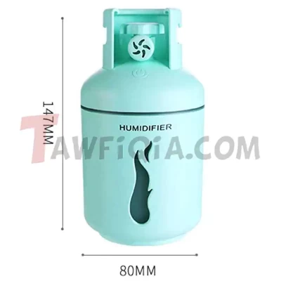 Creative mini gas tank aroma humidifier cool fog 300 ML