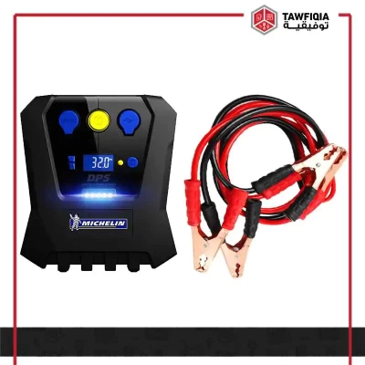 Michelin Digital Tyre Air Compressor + Cable for car battery cha - Michelin
