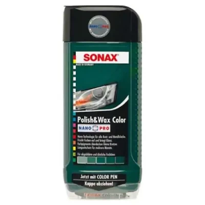 سوناكس بوليش و شمع لون اخضر - Sonax