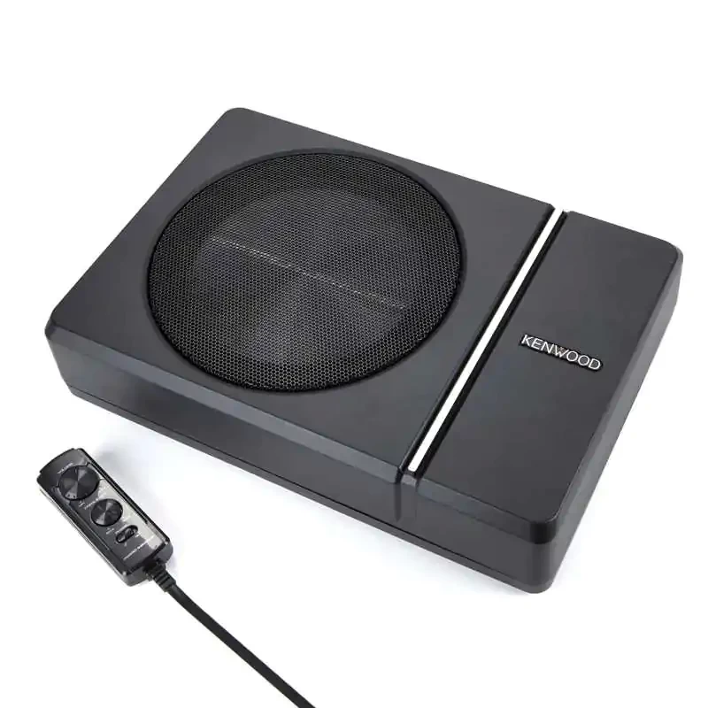 Kenwood 250w powered underseat hot sale subwoofer