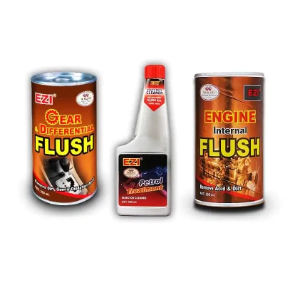Ezi petrol treatment + Gear & Diﬀerential Flush + flush engine - EZI