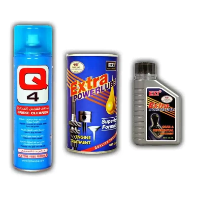 EZI Gear & Differential Treatment + Ezi Extra power lube Blue + - EZI