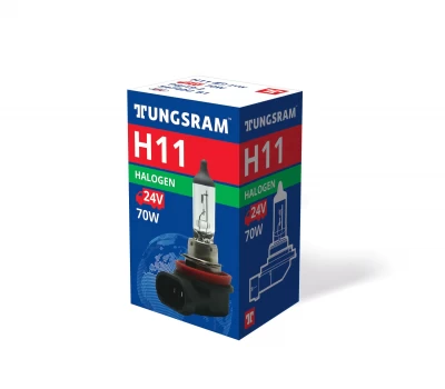 Tungsram Halogen Automotive Headlight Lamp H11 - Tungsram