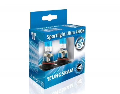 Tungsram Halogen Automotive Headlight Lamp HB3 Sportlight Ultra - Tungsram