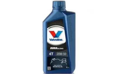 زيت دراجات بخارية فالفولين Durablend 4T 20w50 1LT - VALVOLINE