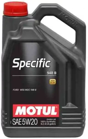 زيت موتور Specific 948B  لزوجه 5W20 تخليقي 100% عبوه 5 لتر