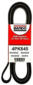 BANDO A/C Belt 4pk845 - Bando