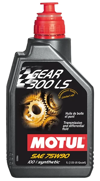 GEAR 300 LS 75W90 Manual Transmission Fluid 100% SYNTHETIC- 1L - Motul