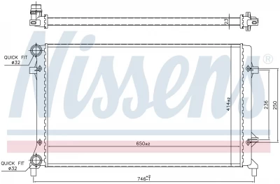 ردياتير نيسينز دنماركى جولف باسات اوكتافيا - NISSENS