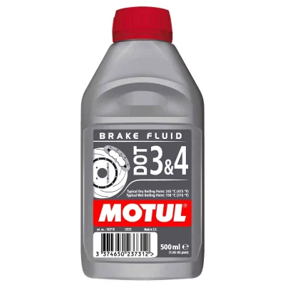 زيت فرامل DOT 3&4 من موتول الفرنسية عبوه 0.5L - Motul