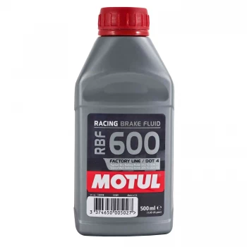 RPF 600 Brake Fluid 100% SYNTHETIC- 0.5L