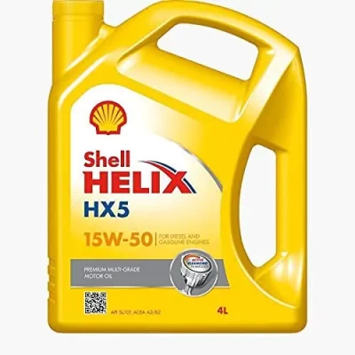 زيت موتور شل هيليكس HX5 15W-50 4 لتر - Shell Helix