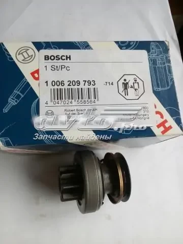 BOSCH Freewheel Gear, starter 1006209793 - Bosch