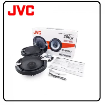 JVC 6.5" (16cm) 2-Way Coaxial Speakers  CS-DR162
