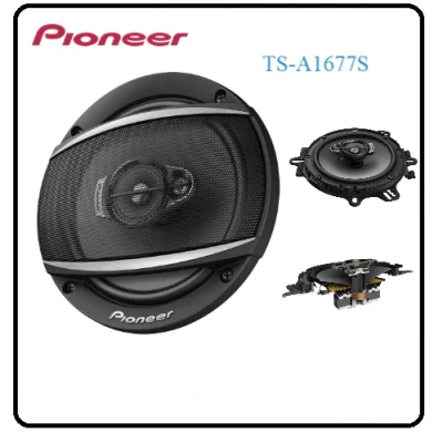 PIONEER 6.5" 4-Way Speaker with Adapter TS-A1677S - Pioneer