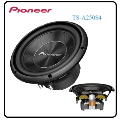 PIONEER SUBWOOFER 10" 1300W SINGLE VOICE COIL 4 OHM  TS-A250S4 - Pioneer