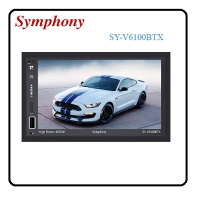 مشغل الوسائط المتعددة سيمفونى بحجم 7 بوصة اندرويد & ايفون SY-V6100BTX - Symphony