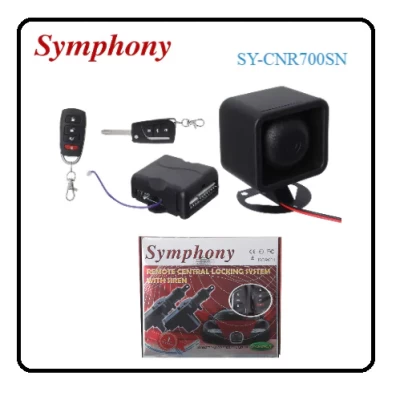 SYMPHONY REMOTE CENTRAL LOCKING SYSTEM WITH SIREN SY-CNR700SN - Symphony