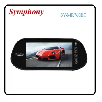Symphony 7" REAR VIEW MIRROR TOUCH SCREEN - SY-MR760BT