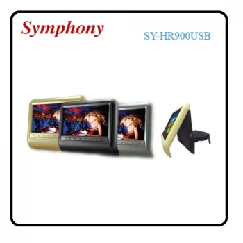 Symphony screen headrest 9 inch with USB port - SY-HR900USB