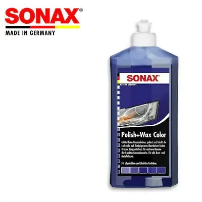 SONAX polish & Wax Color Blue - Sonax