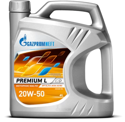 GAZPROMNEFT PREMIUM L 20W-50 4L - Gazpromneft