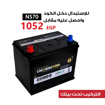Chloride Gold Battery - NS70 - 65AH