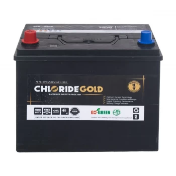 Chloride Gold Battery - N80R - 80AH