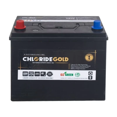 Chloride Gold Battery - NS70 - 65AH - Chloride