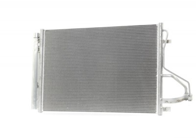 HALLA Condenser, air conditioning HYUNDAI ELANTRA MD 2011 / KIA CERATO 2013 - HALLA