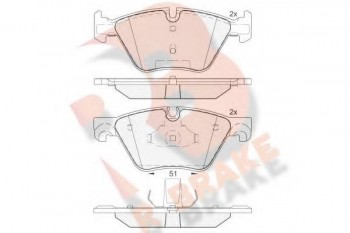 Front Brake Pads BMW F10/520,23,28 RBRAKE