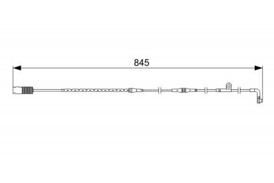 حساس تاكل الفرامل امامي BMW E66 730-E65 - Bosch