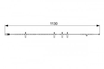 BOSCH Brake pad wear sensor Mini Cooper S R50 / R52 /R53