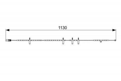 BOSCH Brake pad wear sensor Mini Cooper S R50 / R52 /R53 - Bosch