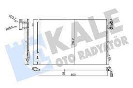 KALE A/C CONDESER BMW E90