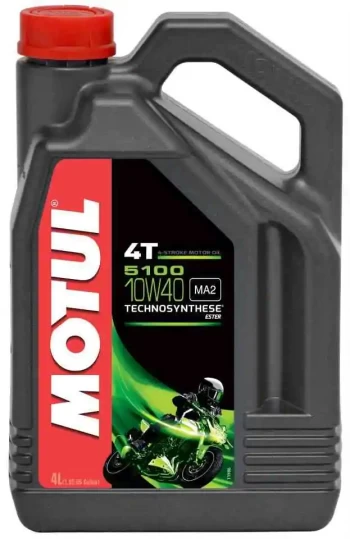 Motorcycle Engine Oil (Motul 5100 10W40 4T) 4L
