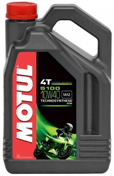 Motorcycle Engine Oil (Motul 5100 10W40 4T) 4L - Motul