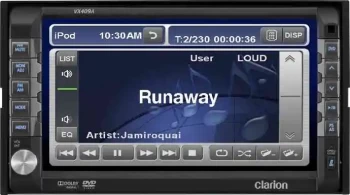 2-DIN DVD CLARION MULTIMEDIA WITH 6.5-INCH-VX-409A