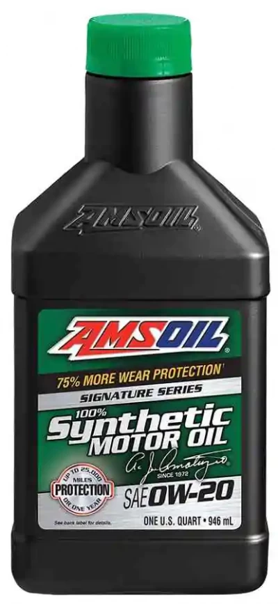 زيت موتور أمسويل  Signature Series 0w20  عبوة 946مل(عمرطويل يصل - Amsoil