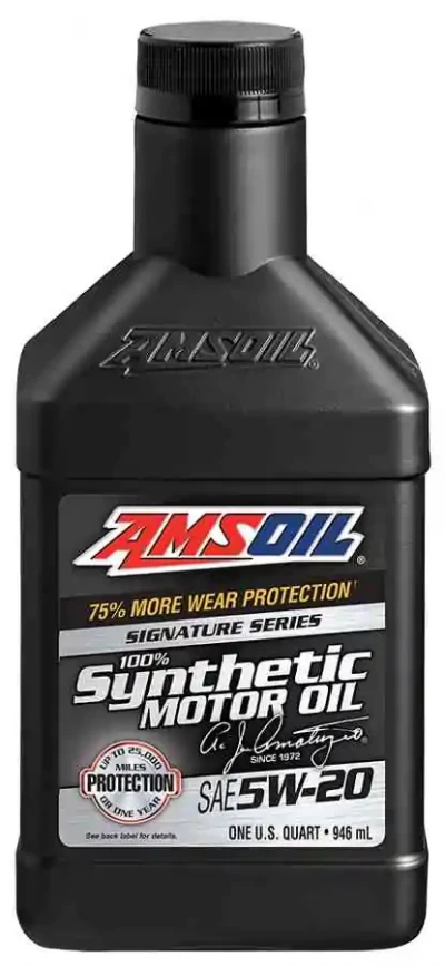 زيت موتور امسويل Signature Series 5w20 عبوة 946مل(عمر طويل يصل 2 - Amsoil