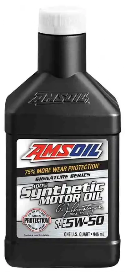 Motor Oil Amsoil Signature Series 5w50 946ml (Long life 25K) - Amsoil