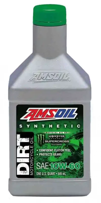 زيت دراجة ناريه امسويل  Dirt 10w-60  عبوة 946مل - Amsoil