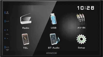 جهازاستقبال متعدد الوسائط من كينوود بحجم 6.8 انش - DMX110BT - Kenwood