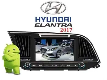 جهاز DVD من سيمفوني  GPS بلوتوث نظام اندرويد هيونداي النترا 2016
