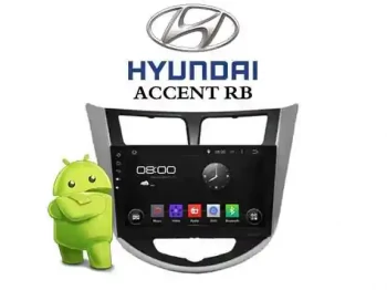 جهاز استقبال من سيمفوني 9 انش GPS بلوتوث هيونداي اكسنت RB